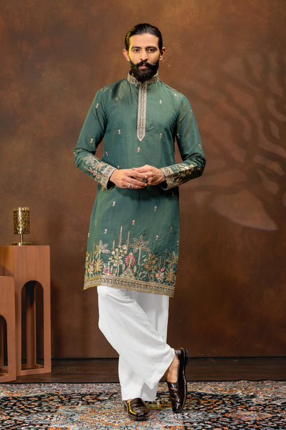 Traditional Wedding Wear Kurta Set