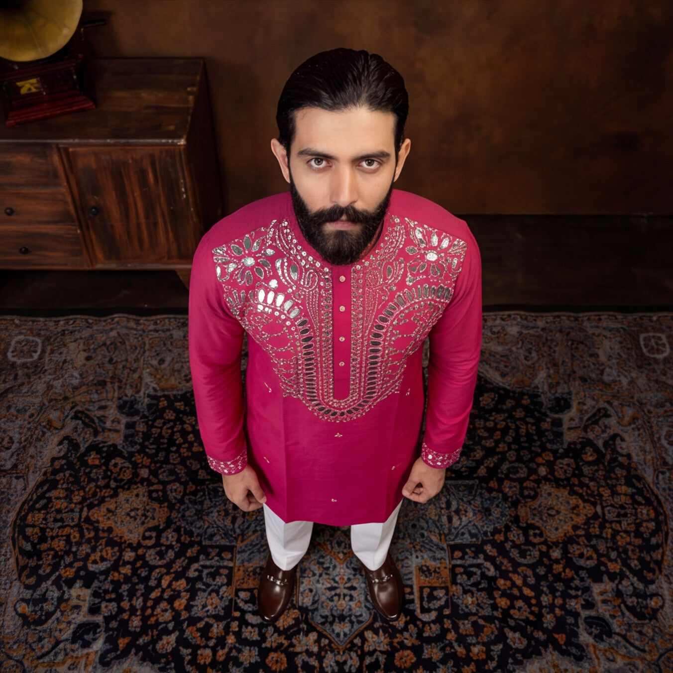 Rani Royale Embellished Kurta Set