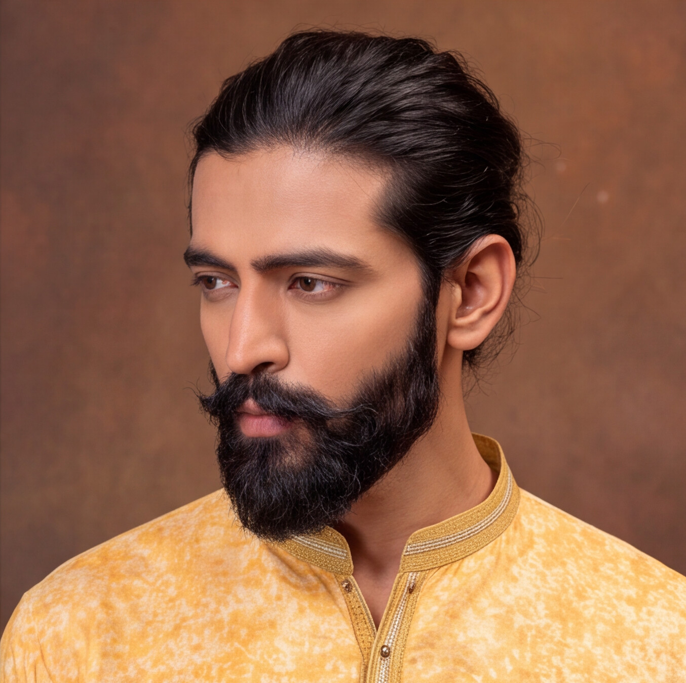 Haldi Glow Mustard Yellow Men’s Kurta Set