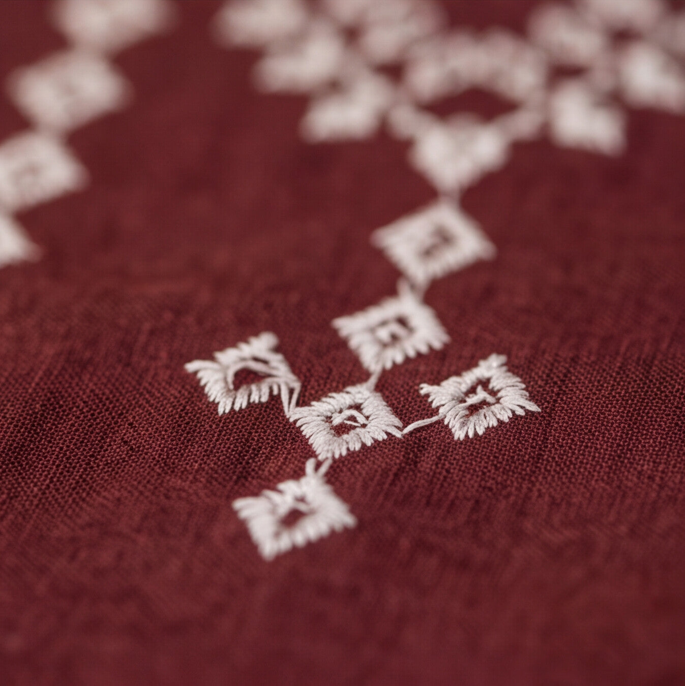 Maroon Heritage Embroidered Kurta Set