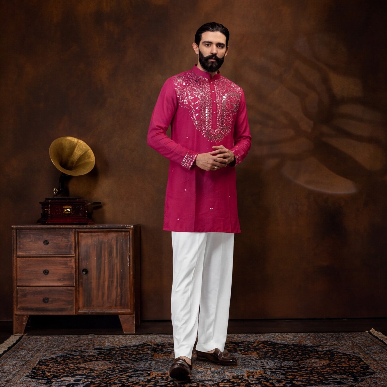 Rani Royale Embellished Kurta Set